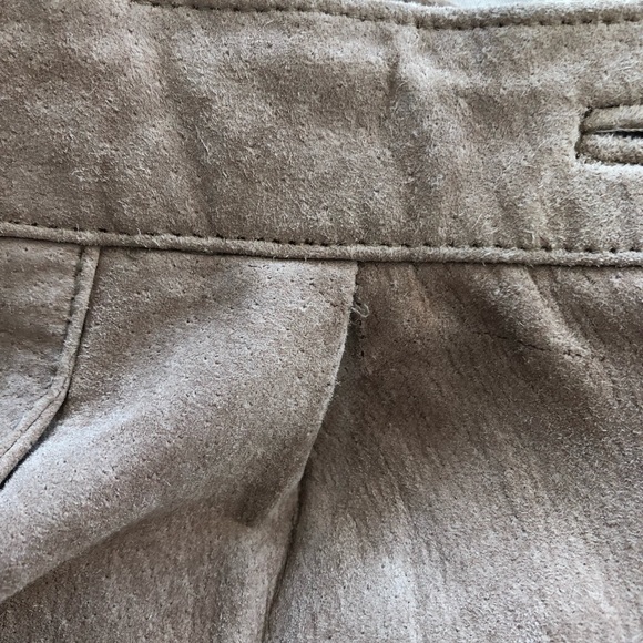 GORGEOUS Vintage Christian Dior suede trouser pants high rise - Picture 15 of 16